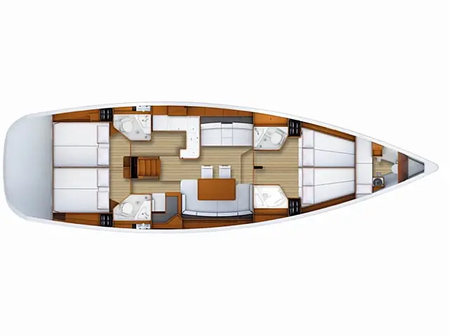 Jeanneau 53 - [Layout image]