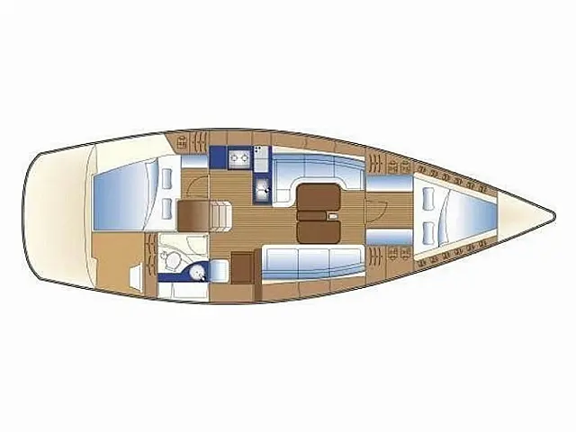 Bavaria 38 - [Layout image]
