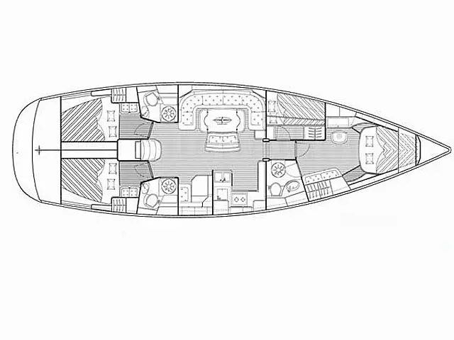 Bavaria Cruiser 50 - [Layout image]