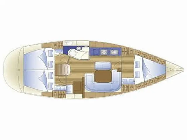 Bavaria 37 - [Layout image]
