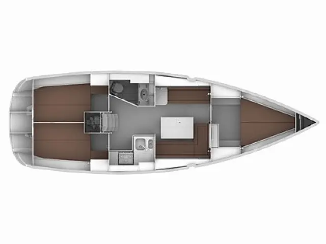 Bavaria Cruiser 36 - [Layout image]