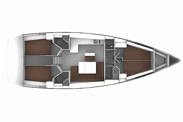 Bavaria Cruiser 46 - [Layout image]