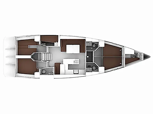 Bavaria Cruiser 56 /6cab - [Layout image]