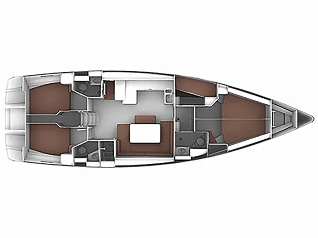 Bavaria Cruiser 51 /5cab - [Layout image]