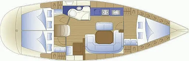 Bavaria 38 - [Layout image]