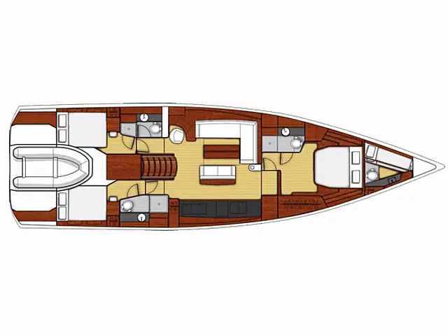 Oceanis Yacht 62 - [Layout image]