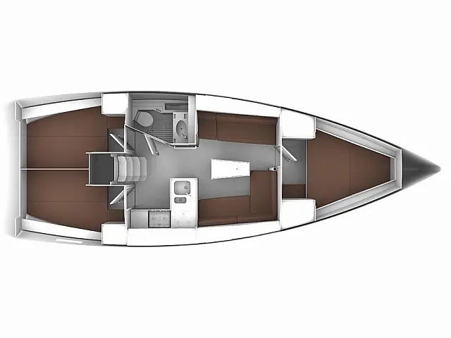 Bavaria Cruiser 37 B - [Layout image]