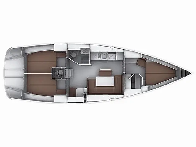 Bavaria 40 Cruiser - [Layout image]