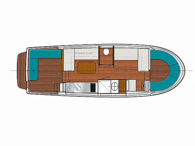 Pénichette 950E - [Layout image]