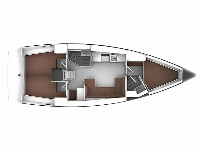 Bavaria 41 Cruiser - [Layout image]