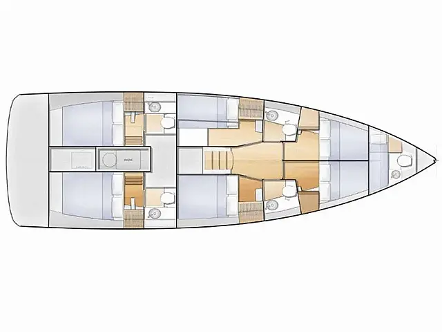 Sun Loft 47 (7 cab.) - [Layout image]
