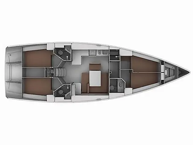 Bavaria 45 Cruiser - [Layout image]