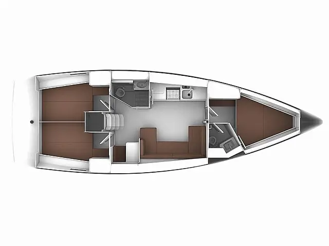 Bavaria 41 Cruiser - [Layout image]