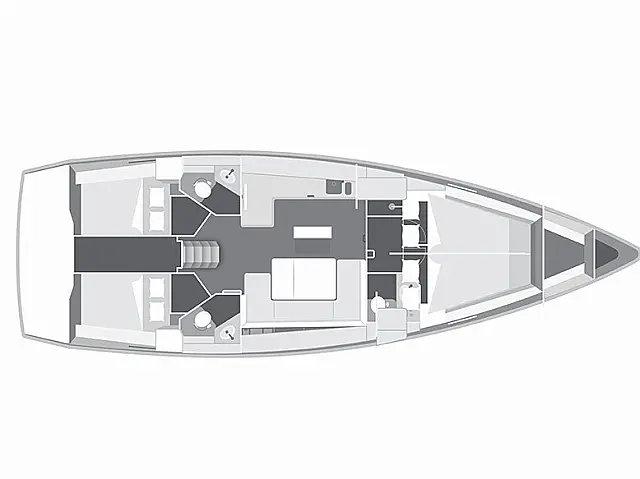 Bavaria Cruiser 46 - [Layout image]