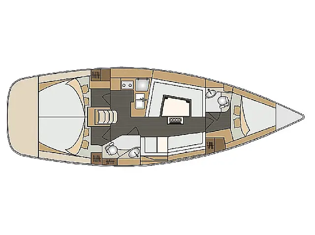 Elan 40 Impression - [Layout image]