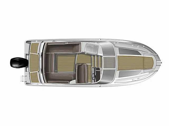 Jeanneau Cap Camarat 7.5 DC - [Layout image]